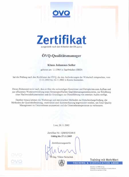 &Ouml;VQ-Qualit&auml;tsmanager