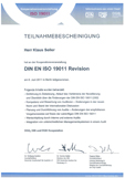 Kooperationsveranstaltung DIN EN ISO 1911 Revision