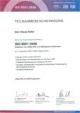 Kooperationsveranstaltung ISO 9001:2008
